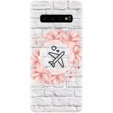 Husa silicon personalizata pentru Samsung Galaxy S10, Travel Dream
