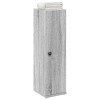 VidaXL Dulap de baie cu suport role, sonoma gri, 20,5x22x72 cm