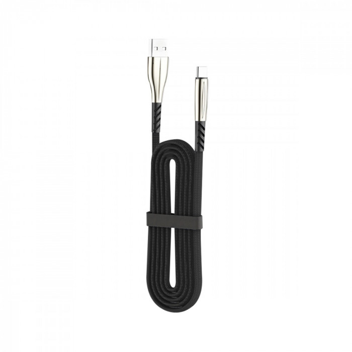 Cablu incarcare 5A 1m, Getihu, pentru telefon tableta, USB - Micro USB, Quick Charge 3.0 5A incarcare rapida, QIB, negru