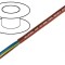 Cablu Siliconat Cupru 7x0.5mm Maro-Roșu