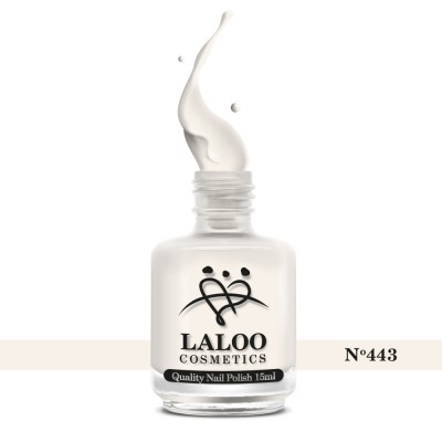 No.443 Salmon White| Weekly Nail Polish 15ml foto