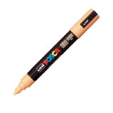 Marker UNI PC-5M Posca, 1.8-2.5 mm,varf mediu,portocaliu deschis