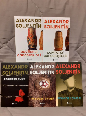 ARHIPELAGUL GULAG/PAVILIONUL CANCEROSILOR-ALEXANDR SOLJENITIN (5 VOL) foto