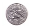 Moneda SUA 25 centi/quarter dollar 2023 D, Bessie Coleman, cu luciu, America de Nord, Cupru-Nichel