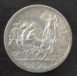 Moneda Italia - 2 Lire 1916 - Argint