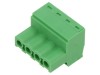Conector regleta deconectabila PHOENIX CONTACT 5mm verde 4 pini poliamida 12A