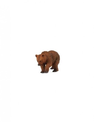 Figurina pui de urs brun S Collecta foto