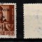 Ardealul de Nord 1945 Odorhei timbru local 0.50 P pe 4f eroare sursarj deplasat