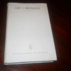 Gib I. Mihaescu - Opere vol. 5 ,Teatru-1985, Carte NOua, cartonata, supracoperta