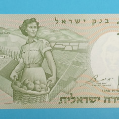 Israel 1/2 Lirot 1958 'Pionera' UNC serie: 645621