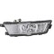 Proiector ceata cu lumini de zi SKODA RAPID (NH), 10.2012-, partea Stanga, ZKW, tip bec H8+LED; argintiu;