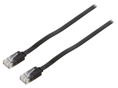 Cablu Patch UTP Cat6 Negru 20m foto