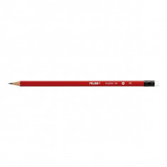 Creion grafit hexagonal HB cu radieră Milan - ***
