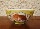 BOL DIN PORTELAN FIN CHINEZESC, PICTAT MANUAL D11,5cm