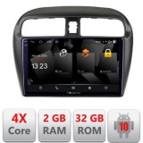 Navigatie Mitsubishi Space Star Mirage Attrage 2012- Android Ecran 720P Quad Core 2+32 carplay android auto CarStore Technology