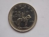 25 CENTS 1973 CANADA-COMEMORATIVA
