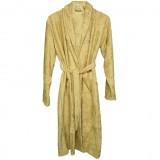 Halat de Baie Frotir din Bambus pentru Adulti L Honey Yellow
