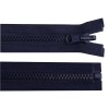 Fermoar plastic reversibil si detasabil, lungime 90 cm, Bleumarin, Crisalida