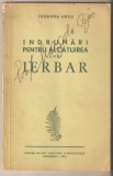indrumari pentru alcatuirea unui ierbar-Teodora Ursu