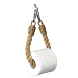 Cumpara ieftin Suport hartie igienica PWF-0226 metal si franghie 12x3x38cm