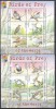 DB1 Fauna Pasari de Prada St. Vincent &amp; Grenadines 2 x MS MNH, Nestampilat