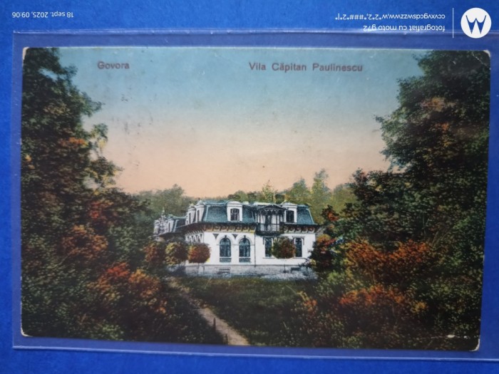 carte postala exceptionala ,