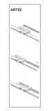 Cumpara ieftin Stergator parbriz pasager RENAULT FLUENCE 02 2010,z COD:ART52 16