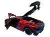 Macheta Bugatti Divo visiniu scara 1/32 deschide usi si capote, are lumini si sunete