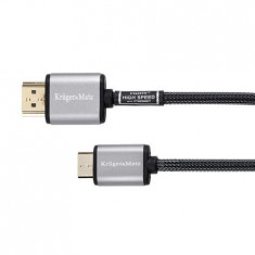 Cablu hdmi a-mini hdmi c 3m kruger&amp;amp;matz foto