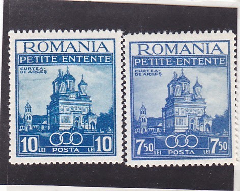 MICA ANTANTA, Lp. nr. 120, MNH ** 1937,ROMANIA.