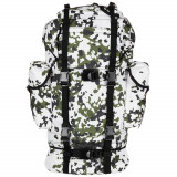 Rucsac MFH BW Combat Camuflaj Snow Camo 65L 30253N, 65 L