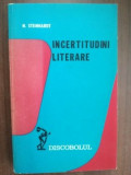 Incertidini literare- N. Steinhardt
