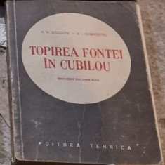 A. N. Socolov, A. I. Gabertettel - Topirea Fontei in Cubilou