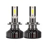 Set 2 becuri LED auto F2, 100W, H7 H11 H1 H4, 10000LM, ventilator racire, IPF