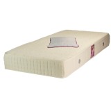 Set Saltea ortopedica, tip relaxa, Dafin Lux Ortopedic, 90x200x21cm, fermitate medie, plasa arcuri tip Bonell, fata vara-iarna, sistem de aerisire cu