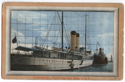 1915 - Constanta, vaporul Imparataul Traian (jud. Constanta) foto