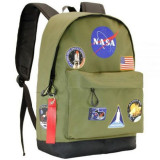 Rucsac NASA Fan HS Khaki, 30x43x18 cm, Karactermania