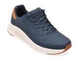 Pantofi sport SKECHERS bleumarin, UNO LITE 2, din piele ecologica