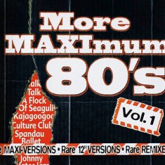 CD - Various &ndash; More Maximum 80&#039;s Vol. 1, Album 1CD-Set 2001, Made in Netherlands.