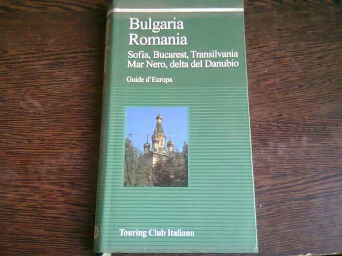 BULGARIA ROMANIA GUIDE D&#039;EUROPA