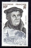 POLINEZIA FRANCEZA 1983, M. Luther, serie neuzata, MNH