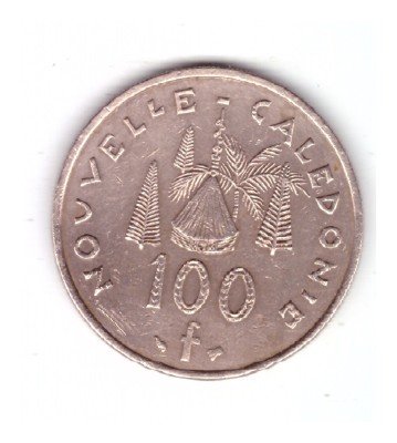 Moneda Noua Caledonie 100 francs/franci 1996, stare buna, curata foto