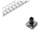 Micro&icirc;ntrerupător TACT SPST-NO 0,05A 24V SMT