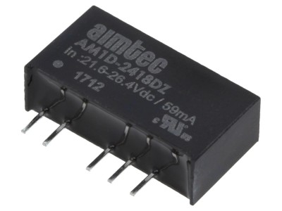 Convertor DC/DC 1W 18V/-18V foto
