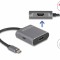 Adaptor USB type C (DP Alt Mode) la 2 x HDMI 4K60Hz MST + PD, Delock 87805