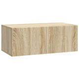 vidaXL Oglindă TV montată pe perete Stejar Sonoma 78,5 x 41 x 30 cm 898517