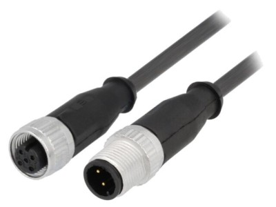 Cablu M12-M12 1.5m, cod A foto
