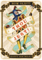 Felicitare - Thou Jest | The Art File