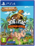 New Joe Mac Caveman Ninja T Rex Edition PS4, MICROIDS