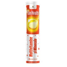 Sun Health Multivitamine si Minerale, Sun Wave Pharma, 20 comprimate efervescente